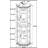 Corner Curio Cabinet with Lights, Adjustable Tempered Glass Shelves, and Mirrored Back for Elegant Display-1147629565
