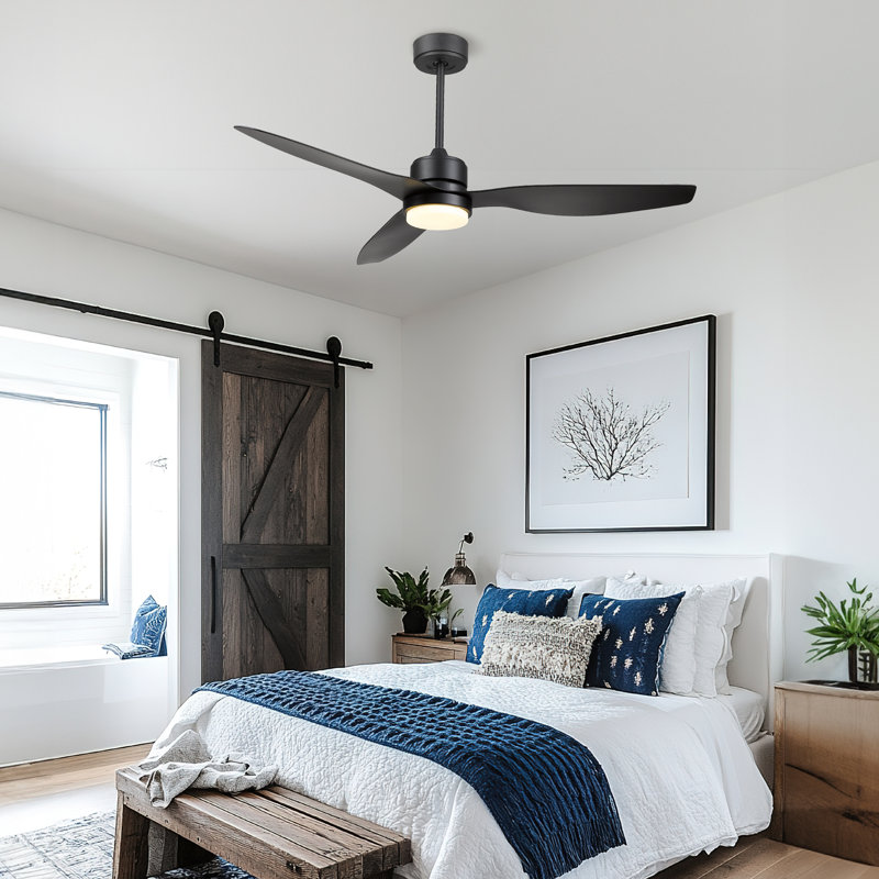Ashuna 52'' Ceiling Fan with LED Lights