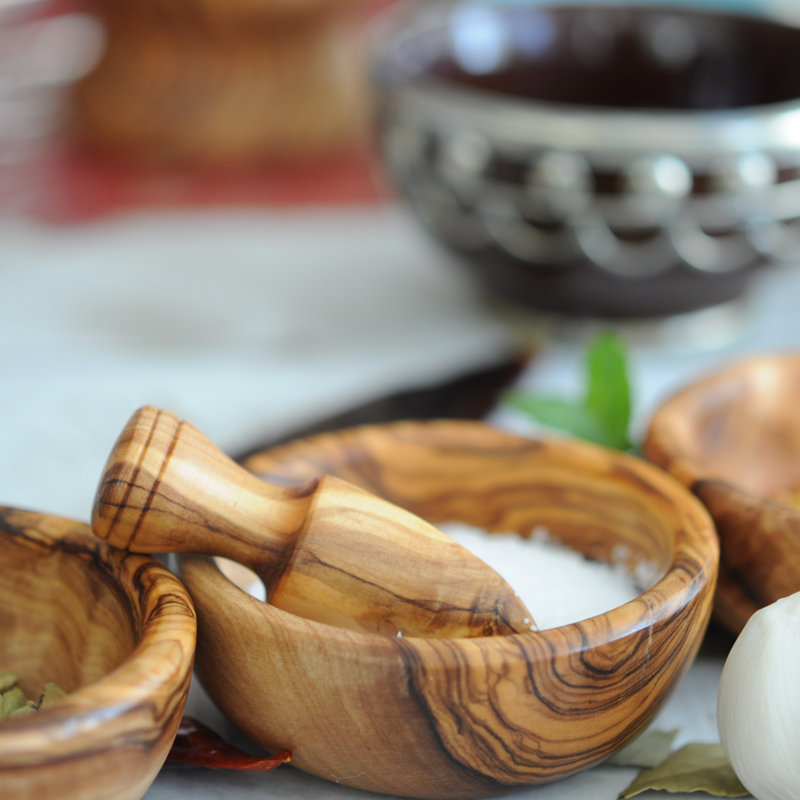 Beldi Nest 2 -Piece Wood Measuring Scoop
