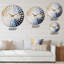 Sittig - Horloge murale peinture abstraite-1982213537
