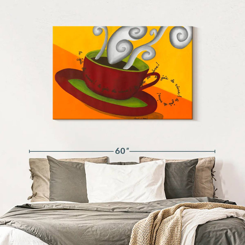 Yarlin Bag Of Coffee Beans, 30" H x 45" W