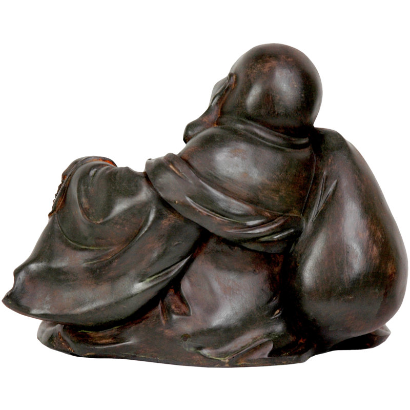 Sitting Happy Buddha Figurine
