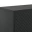 Harshith Highboard Black 80x35x135 cm Steel