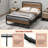 Wayt Metal Slat Bed-393809747