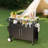 Outdoor Grill Cart With Storage