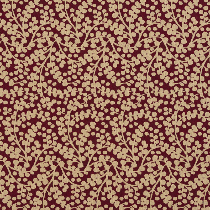 Tissu vines, Rouge 1
