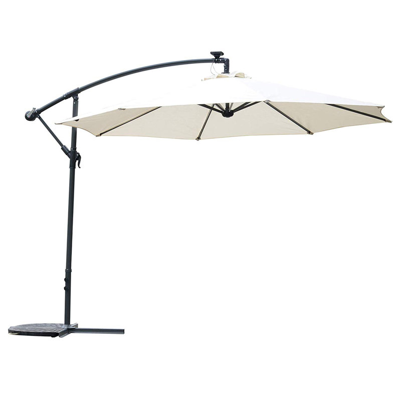Sadie 2.9m Cantilever Parasol, Cream White