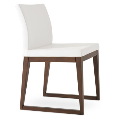 Aria Sled Wood Dining Chair