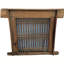 2.5 ft. H x 2.95 ft. W Wood Privacy Screen
