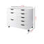 Armoire mobile à 6 tiroirs avec rangement multiples Sutton, H 26,17 po x l 31,89 po x P 15,73 po-159848112