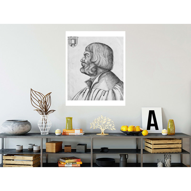 Autoportrait par Albrecht Dürer - Estampe numérique, H 20 po x l 16 po