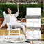 Chaise berçante d'extérieur en bois