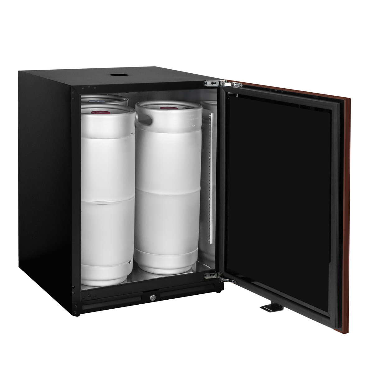 Infinity Series Panel-ready 24" Wide Single Tap Kegerator With Hinge Overlay Door | Fridge.com