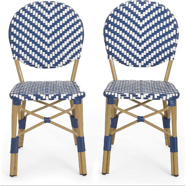 Longshore Tides Outdoor Bistro Chair | Wayfair