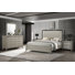 Ensemble de chambre avec très grand lit en bois 5 pièces Carthage, gris, 2 pièces