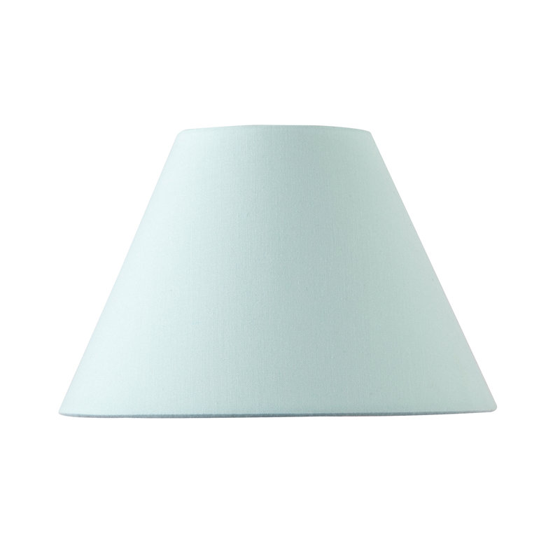 Cotton Cone Lamp Shade ( Screw On ) in Blue, 17cm H x 25cm W x 25cm D