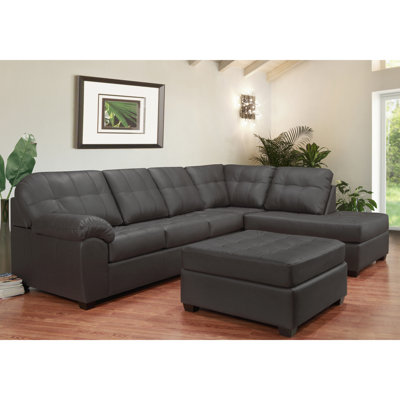 Yarber Upholstered L-Shaped Sectional Right Hand Facing