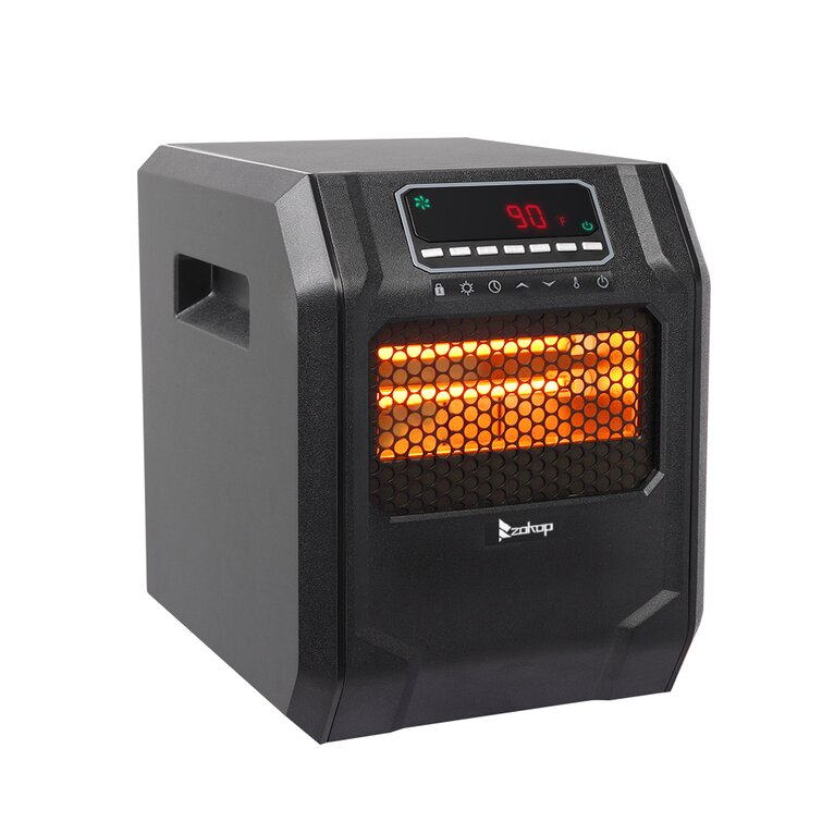 Lifesmart 1500 Watt Portable Electric Infrared Quartz Space Heater