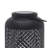 Outdoor Metal Solar Powered Lantern 17"H-103147258