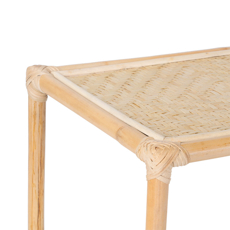 Crichton 43cm W Rattan Bedside Table