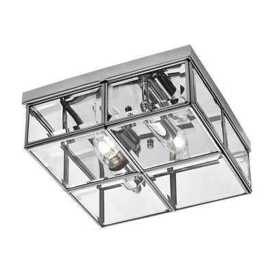 Izidora Glass Flush Mount
