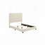 Lit plateforme tapissier touffeté-118093352