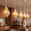 15.5cm H Glass Lamp Shade in Amber