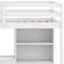 Philippa Kids Twin Loft Bed with Drawers-1629674286