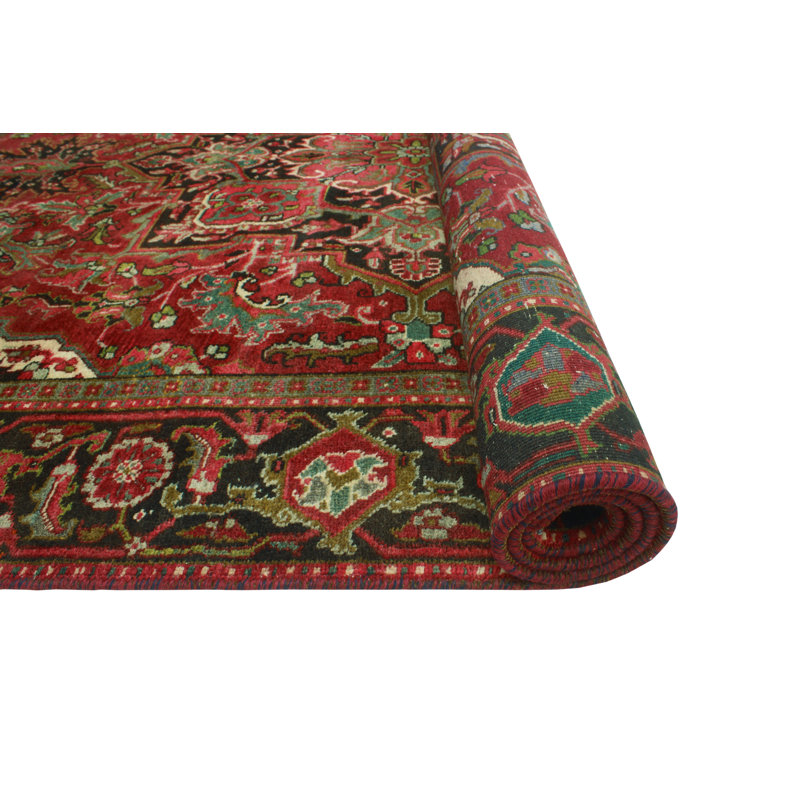 Khylar Heriz Pervin Red Rug
