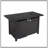25'' H Steel Outdoor Fire Pit Table With Lid
