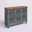 Commode décorative en bois manufacturé 3 portes H 31,5 "x l 41,73" Exum-2101750830