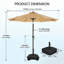 Parasol solaire à DEL avec base et bouton-poussoir-1086108514-1086108504