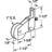 Sliding Screen Door Spring-Loaded Roller, High Density Polyethylene Ball Bearing Roller