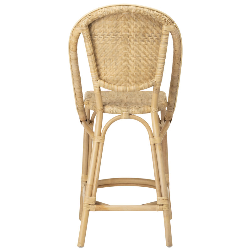 Tabouret de comptoir Alanis, Naturel