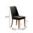 Alandre Harte Chair - Black & Walnut
