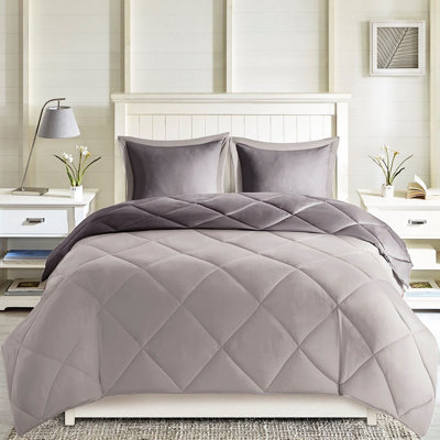Édredon simple / simple TG avec traitement matelassé en duvet synthétique de 3 m et neutralisant les odeurs