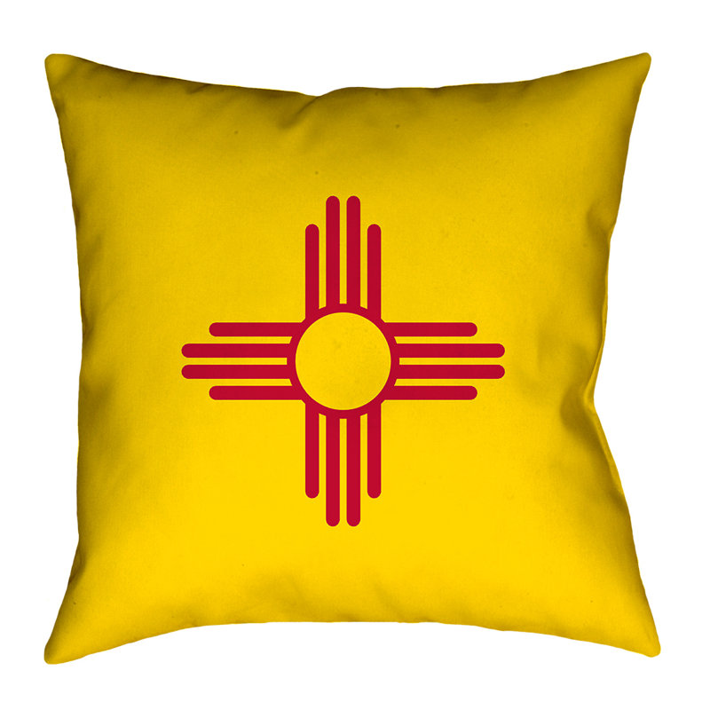 Drapeau du Nouveau-Mexique Katelyn Smith, 28 po x 28 po, Polyester