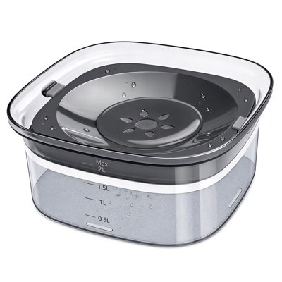 Pet Water Bowl Grey