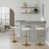 Blanc / Gris