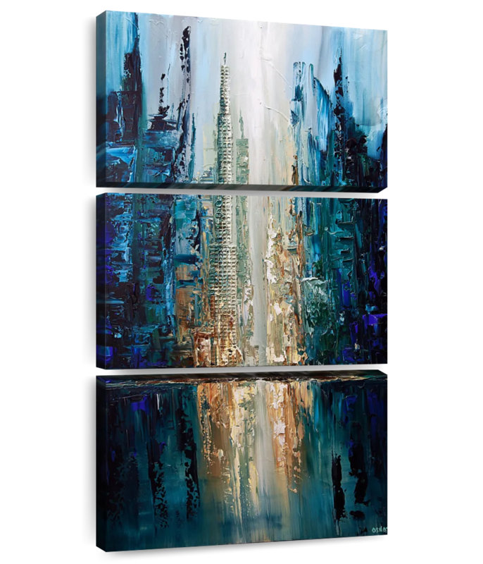 City of Angels Reflection, H 52 po x l 24 po