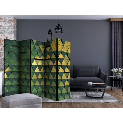 Giligia 172cm H Folding Room Divider