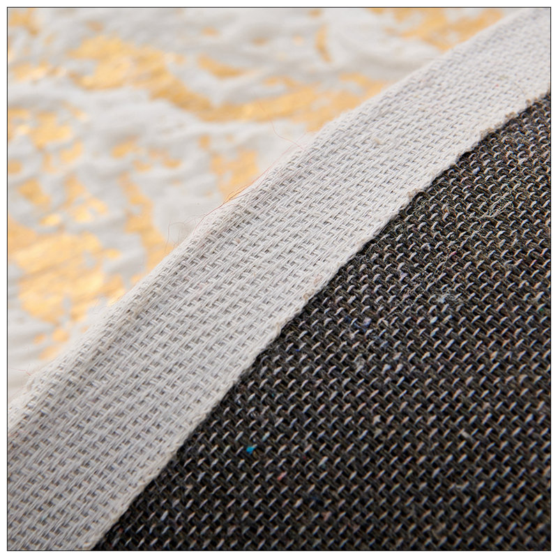 Tapis en fausse fourrure Chinchilla, Rectangle 4pi x 6 pi