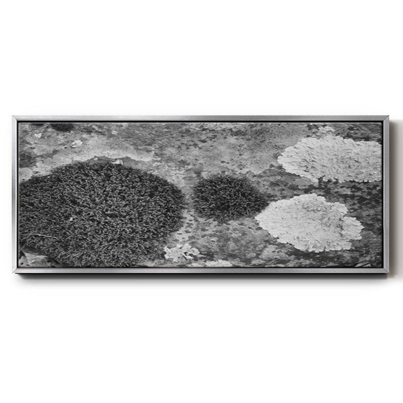 Found Found Textures XIX - Toile encadrée, H 12 po x l 30 po