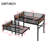 Full XL Metal Bunk Bed With Loft & Quiet Frame,  Separable Bunk Beds-196002677-196002664