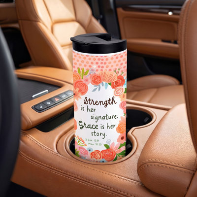 Tumbler Strength Is Her Signature 20 Oz