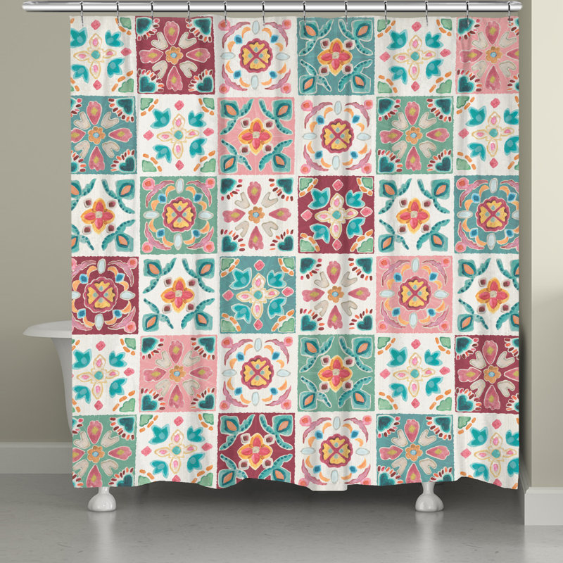 Rideau de douche Bohemian Tiles