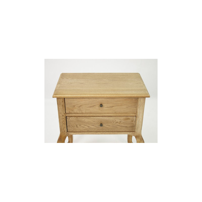 Marius table d'extrémité avec rangement