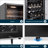 TAZPI 24 Bottle Single Zone Free-standing Wine Refrigerator