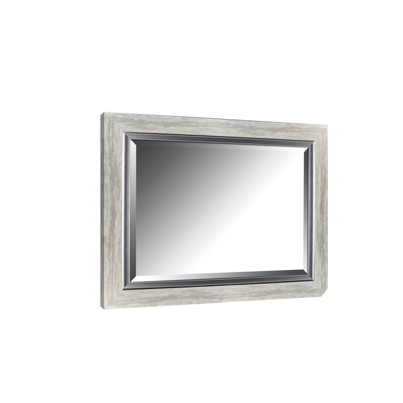 Brunilda Wall Mirror, Silver Leaf