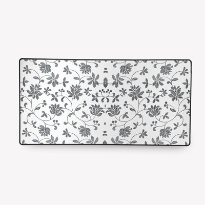 Grand sous-main à motif floral Lanny